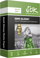 

Фотобумага SAKURA, Premium S'OK А6, 240г/м2, 50л / SA6260050SG