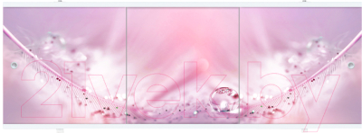 Экран для ванны МетаКам Премиум А 1.48 (розовый)