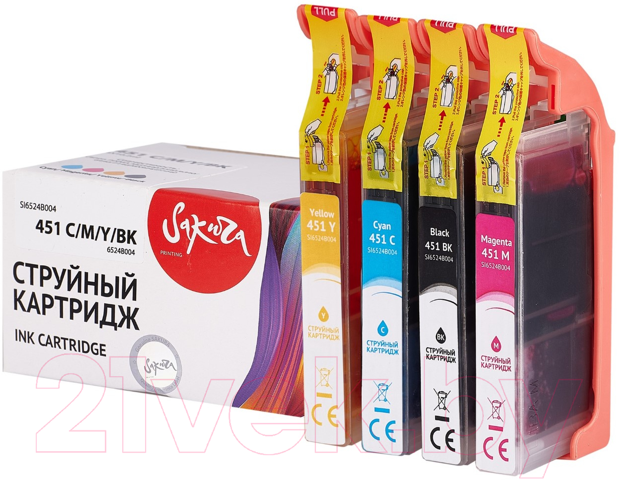 Картридж Sakura Printing SI6524B004 — фото 2