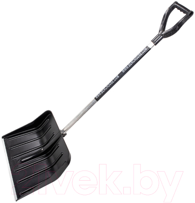 Лопата для уборки снега Berchouse №13 (с алюминиевым наконечником и съемным черенком)