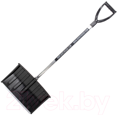 Лопата для уборки снега Berchouse №15 (с алюминиевым наконечником и сьемным черенком)