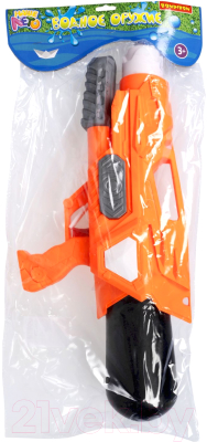Бластер игрушечный Bondibon Водный пистолет. Наше лето / ВВ5803 (оранжевый)