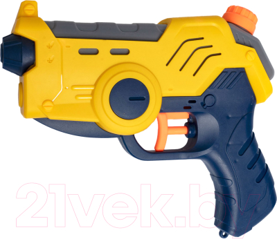 Бластер игрушечный Bondibon Водный пистолет. Наше лето / ВВ5805 (желтый/синий)