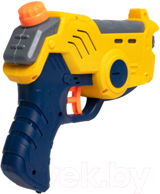Бластер игрушечный Bondibon Водный пистолет. Наше лето / ВВ5805 (желтый/синий)