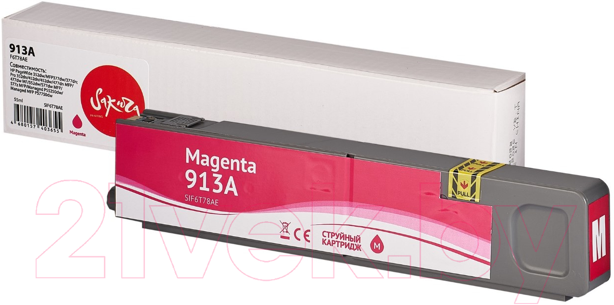 Картридж Sakura Printing SIF6T78AE — фото 3