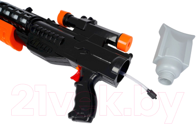 Бластер игрушечный Bondibon Водный пистолет. Наше лето / ВВ5801 (черный)
