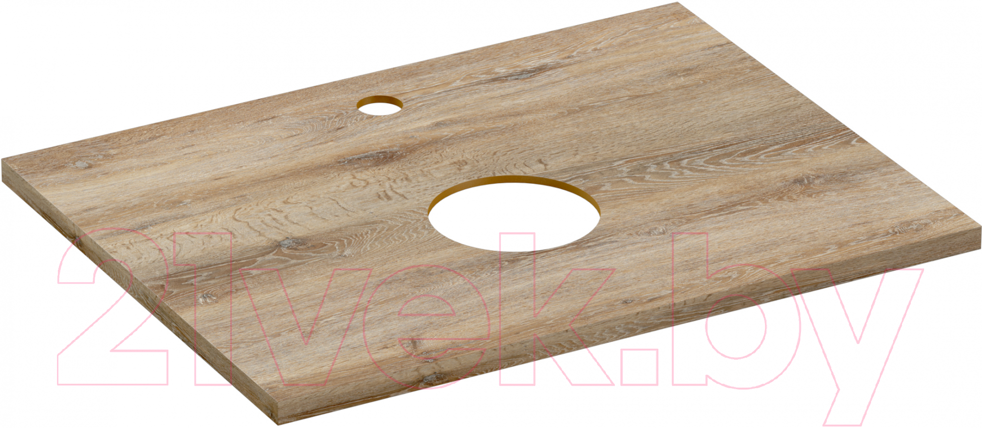 Столешница для тумбы в ванную Cersanit Wood 64187 (орех матовый)