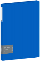 Папка для бумаг Berlingo Soft Touch / RB4_4D981 (синий) - 