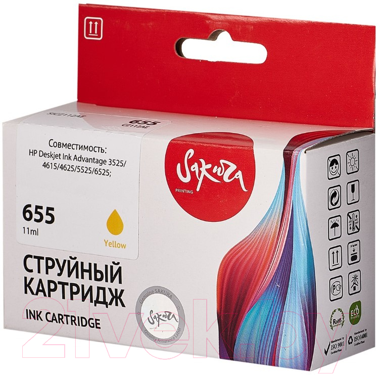 Картридж Sakura Printing SICZ112AE — фото 3