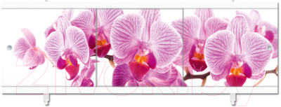 Экран для ванны МетаКам Ультралегкий АРТ 1.48 (дикая орхидея)