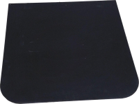 Предтопочный лист КПД 0.7мм 500x600 (черный) - 