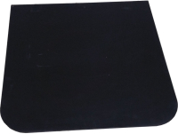 Предтопочный лист КПД 0.7мм 500x800 (черный) - 