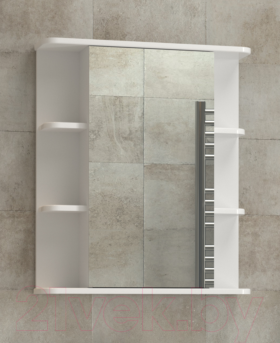 Шкаф с зеркалом для ванной Vigo Nova 600