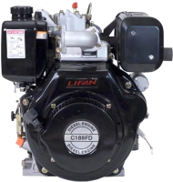 Двигатель дизельный Lifan C188FD Diesel 6А (электростартер, шпонка 25мм) - 