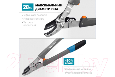 Сучкорез Grinda PROLine C-520 / 424524