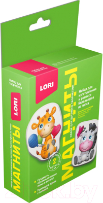 Изображение товара Набор для творчества Lori Магниты из гипса Африканские милашки / Пз/Г-025