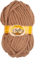 Набор пряжи для вязания Adelia Dolly 100г, 40м. №22 (светло-коричневый, 2 мотка) - 