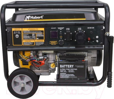 Бензиновый генератор Habert HT8000EB-ATS