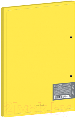 Папка для бумаг Berlingo Soft Touch / FS4_17984 (желтый)