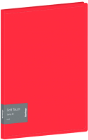 Папка для бумаг Berlingo Soft Touch / FS4_17982 (красный) - 
