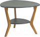 Журнальный столик Мебелик BeautyStyle 15 (серый бетон/бук) - 