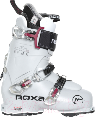 Горнолыжные ботинки Roxa R3W 95 Ti Gw Lt / 310104 (р.24.5, серый/белый)