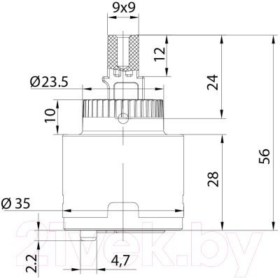 Картридж для смесителя IDDIS Optima Home 999C35D0SM