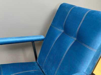 Кресло-качалка Genesis Мебель 95x102x96 (синий)