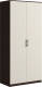 Шкаф Genesis Мебель Светлана 2 двери (венге/дуб молочный) - 