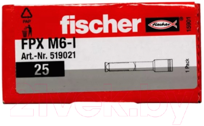 Анкер забивной FISCHER FPX M6-I / 519021K (25шт)