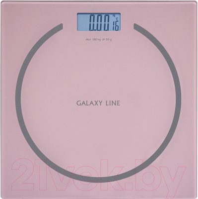 Напольные весы электронные Galaxy GL 4815 (розовый)