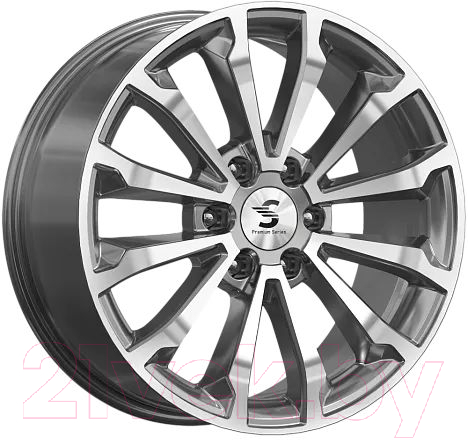 Литой диск SKAD Premium КР006 Haval H9 20x8.5" 6x139.7мм DIA 75.1мм ET 33мм (Diamond Gloss Graphite)