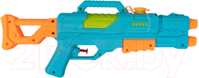 Бластер игрушечный Bondibon Водный пистолет. Наше лето / ВВ5797 (голубой)