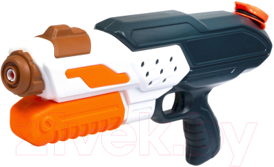 Бластер игрушечный Bondibon Водный пистолет. Наше лето / ВВ5802-А (белый/черный)