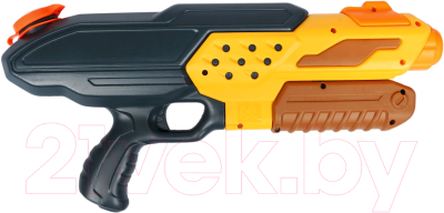 Бластер игрушечный Bondibon Водный пистолет. Наше лето / ВВ5802-Б (оранжевый/черный)
