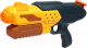 Бластер игрушечный Bondibon Водный пистолет. Наше лето / ВВ5802-Б (оранжевый/черный) - 