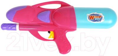 Бластер игрушечный Bondibon Водный пистолет. Наше лето / ВВ4385-А (розовый)