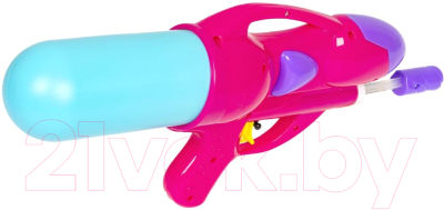 Бластер игрушечный Bondibon Водный пистолет. Наше лето / ВВ4385-А (розовый)
