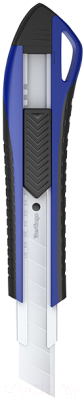Нож канцелярский Berlingo Razzor 300 со сменными лезвиями / BM4132_2c (синий)