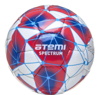 Футбольный мяч Atemi Spectrum PU (размер 3, белый/синий/красный) - 