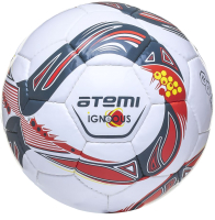 Футбольный мяч Atemi Igneous (размер 5, белый/серый/оранжевый) - 