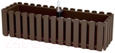 Вазон Prosperplast Boardee Fencycase W / DDEF600W-R222 (коричневый)