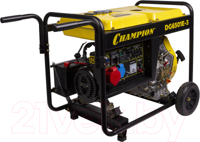 Изображение товара Дизельный генератор Champion DG6501E-3