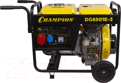 Изображение товара Дизельный генератор Champion DG6501E-3