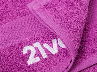 Полотенце 21vek 70х140 Плми-140 (фиолетовый)