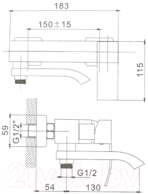 Смеситель Haiba HB60815