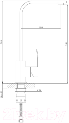 Смеситель Haiba HB70815