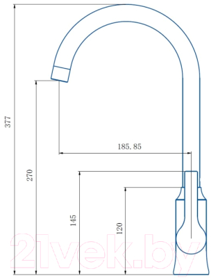 Смеситель Haiba HB70652-7