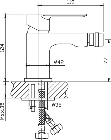Смеситель Haiba HB50505