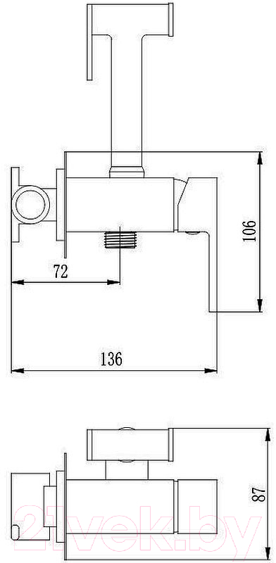 Смеситель Haiba HB5511-4